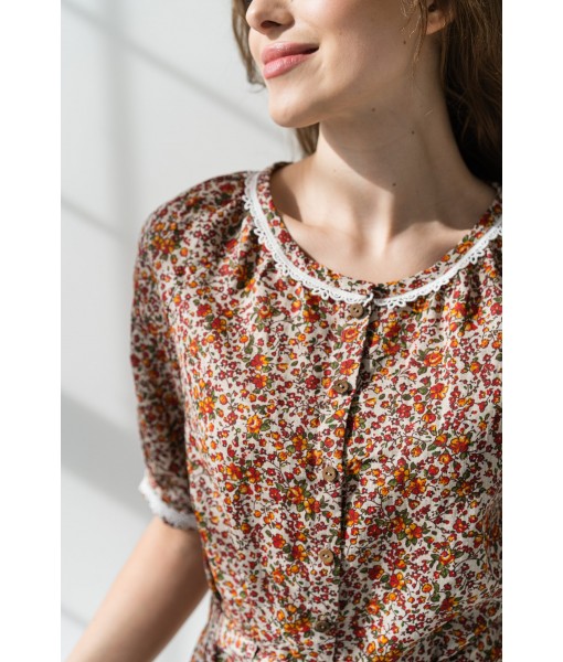 Country style floral dress