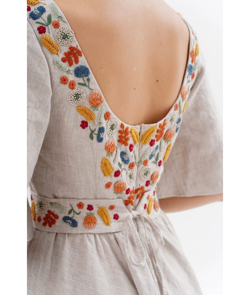 Hand Embroidered Strappy Dress