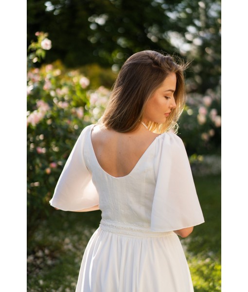 Ivory Bohemian Two Piece Dress